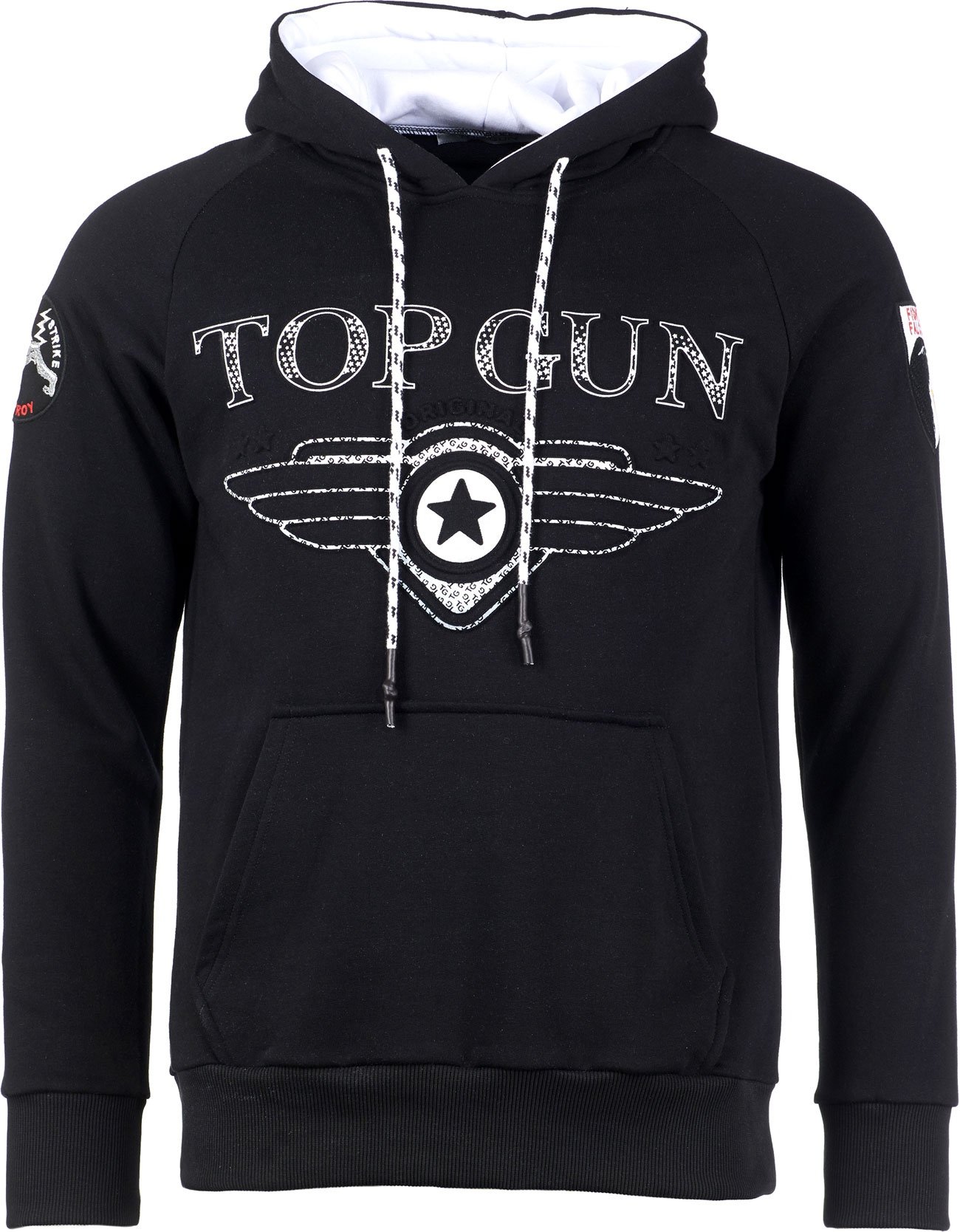 Top Gun Defend, Capuche - Noir - XL