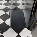 Kaldewei SUPERPLAN Duschwanne mit Wannenträger extraflach, 120x90cm, 385147980667, 90x120x2,5cm, Träger flach, ohne Effekt/Antislip, cool Grey 90