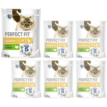 PERFECT FIT Sensitive 1+ Katzenfutter mit Truthahn 3x750g