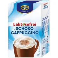 Krüger Kaffee, Krüger Cappuccino Schokolade enthält Koffein Laktosefrei 10x15g