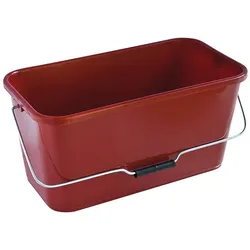 Putzeimer 12L - blau, granit, rot, beige-quarz