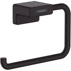 hansgrohe AddStoris Papierrollenhalter ohne Deckel, Accessoires, mattschwarz