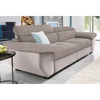 Cotta »Speedway«, (Set), bestehend aus 2,5-Sitzer Sofa und Hocker, 2,5-Sitzer