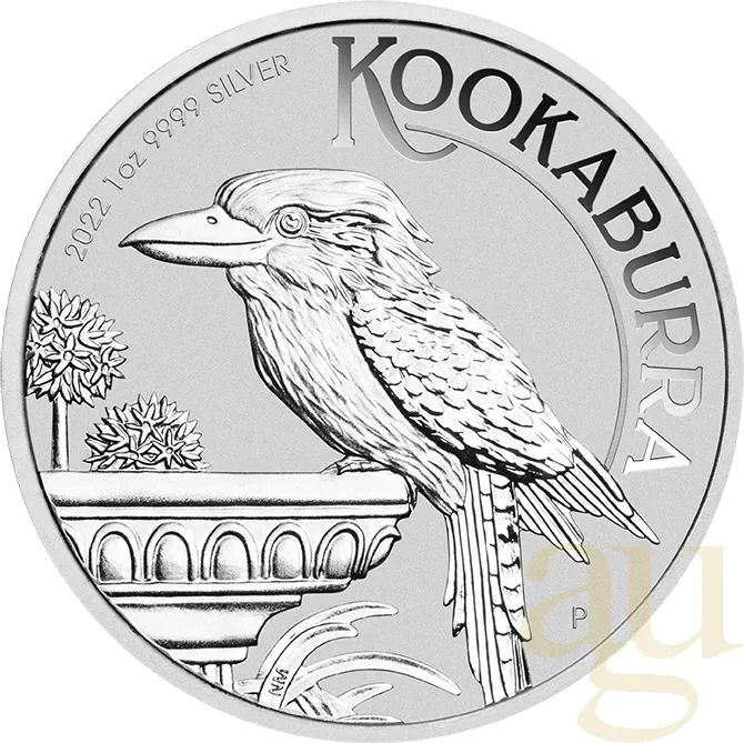 1 Unze Silbermünze Australien Kookaburra 2022