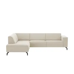 Ecksofa  Brenda ¦ creme ¦ Maße (cm): B: 275 H: 77 T: 210.0