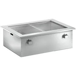 Kalte ausstellung für eis drop-in 4 ch ohne gruppe - 820x610x270 mm - 111010HC Eurast
