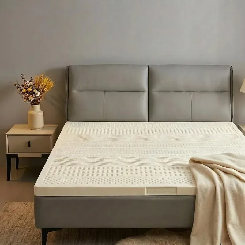 ochama×J.ZAO Latex-Matratze - 93% thailändisches Importlatex - 70D - für zwei Personen - 7,5 cm verstärkt atmungsaktiv - 180x200x7,5 cm