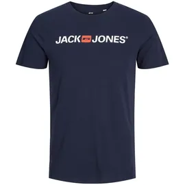JACK & JONES CORP LOGO TEE blau XL