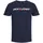 JACK & JONES CORP LOGO TEE blau XL