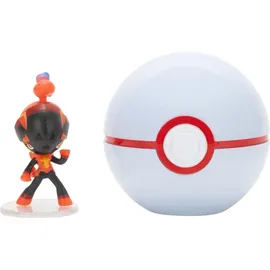 Pokémon Knarbon mit Premierball 5 cm