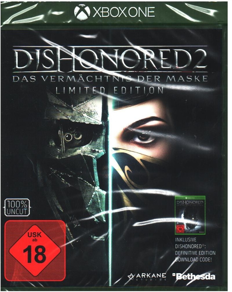 Dishonored 2: Das Vermächtnis der Maske - Limited Edition