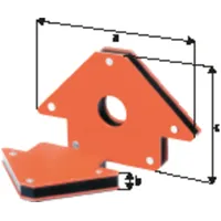 Beloh Winkelmagnet 120x 15x 82mm Beloh