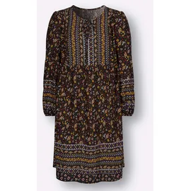 Inspirationen Druck-Kleid Tunikakleid Mehrfarbig 24