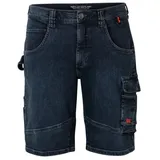 Hero by John Medoox LUCAN Denim Workwear Cargo-Shorts Blau 46
