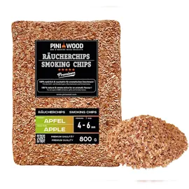 PINI Räucherchips 800 g Apfel 4-6 mm