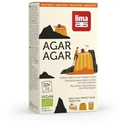 Lima Agar-Agar Pulver Maxi-Pack bio (20x2g)