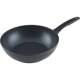Kuhn Rikon Easy Wok, Pfanne + Kochtopf, Schwarz