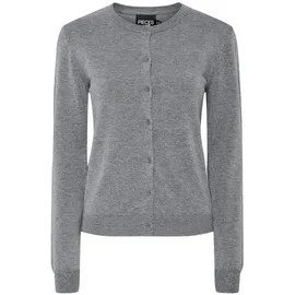 Pieces PCNORA LS O-NECK KNIT CARDIGAN NOOS BC Grau S