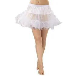 Soft-Tüll Petticoat, weiß, 3-lagig