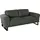 W.Schillig Couch 2-Sitzer Grau