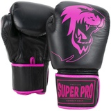 Super Pro Boxhandschuhe »Warrior«, 59532424-8 pink/schwarz