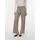 Vero Moda Anzughose VMTEXAS MW STRAIGHT PANT NOOS Materialmix, straight fit braun XS (34)