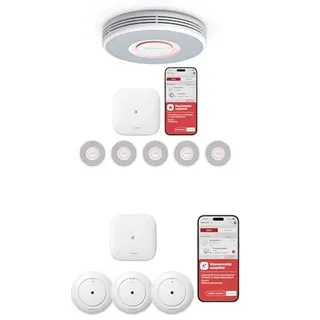 X-Sense Rauchmelder XS0B-MR und Wassermelder SWS54