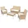 Svita Brooklyn Set 4-tlg. Beige
