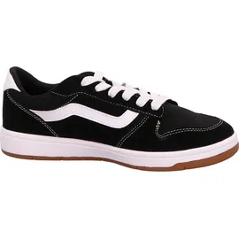 Vans Ryland Ls Sneaker, Suede/Canvas Black/White, 44 EU