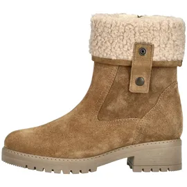 Gabor comfort "Gabor Comfort Stiefelette Veloursleder", Damen, braun, | Gr.: 40,5