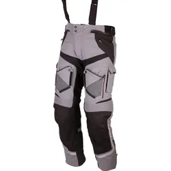 Modeka Panamericana, Textilhose - Grau/Schwarz - 5XL