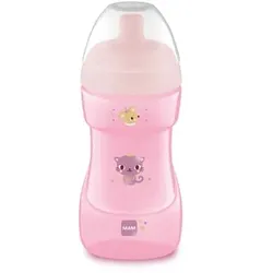MAM Trinkbecher Sports Cup, 330 ml, Katze