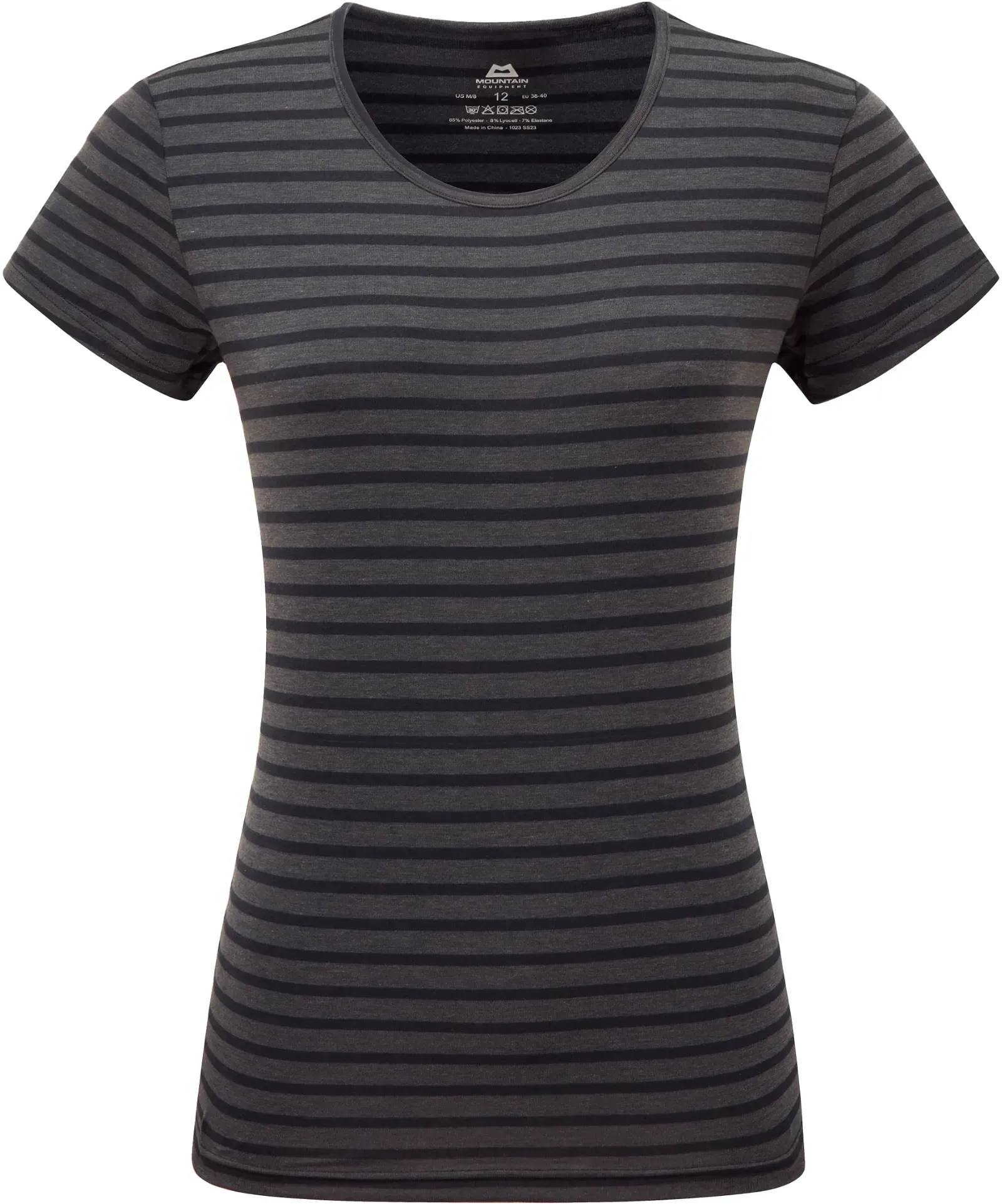 Mountain Equipment Groundup Stripe Women's Tee - Damen T-Shirt - Cosmos stripe - 14