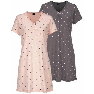 VIVANCE DREAMS Damen Nachthemd rosé-mauve Gr.36/38