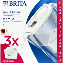 Brita Marella + 3 Kartuschen