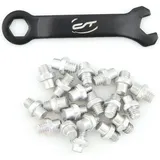 CON-TEC Pedal Pins R silber