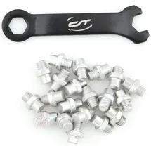CON-TEC Pedal Pins R silber