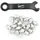 CON-TEC Pedal Pins R silber