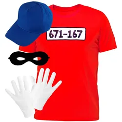 Safeknacker Kostüm für Erwachsene - XL