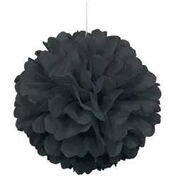 Black And White Party Fluffy Pompon 40cm