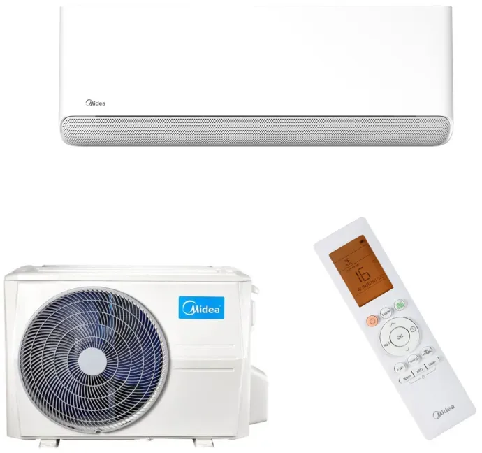 Midea Klimaanlage BreezelessE Wandgerät Set 2,8 kW