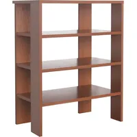Ricoo Schuhregal 3 Ebenen Standregal 1 x 24 x 90 cm Braun