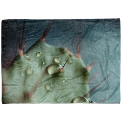 Sinus Art Handtücher Handtuch Strandhandtuch Saunatuch Kuscheldecke mit Fotomotiv Kaktus Nahaufnahme, Baumwolle-Polyester-Mix (1-St), Handtuch 50 cm x 100 cm