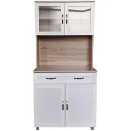 Hti-Living Küchenbuffet Blanca Silber