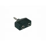 Adapter 2x Mini Klinken Buchse 3,5mm auf 1x Mini Klinke 3,5mm Stereo Variante 2