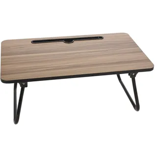 Wellhome Tragbares Betttablett aus MDF und Melamin, 53 x 30,5 x 5 cm