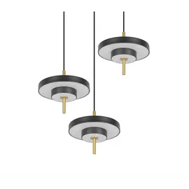 Trio Hängeleuchte 1-flg. LED 60 cm schwarz