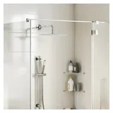 vidaXL Regenbrause Edelstahl 304 40 cm Rund