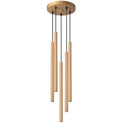 Pendelleuchten PASTELO 5P golden