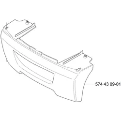 STOSSFAENGER Hinten 574 43 09-01